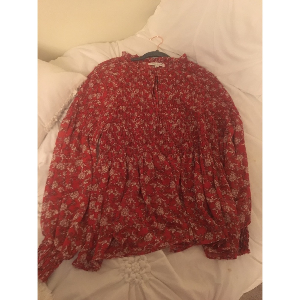 Floral print top